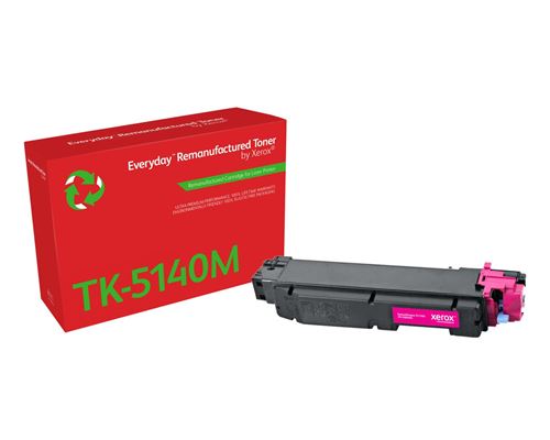 Everyday™ Magenta Remanufactured Toner by Xerox compatible with Kyocera TK-5140M, Standard capacity