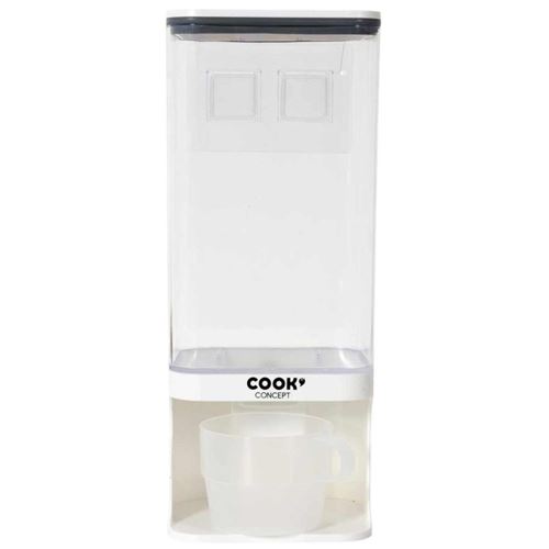 Non Communiqué Transparent Distributeur D'aliments Secs "Céréales" 1,5L