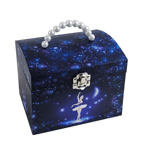 Non Communiqué Trousselier Grand Coffret À Bijoux Musical Danseuse - Auteur 14 Cm - Largeur 17 Cm - Profondeur 13 Cm