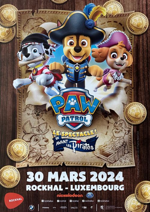 Affiche - PAW Patrol - La Pat' Patrouille - En Avant les Pirates - 70x100cm