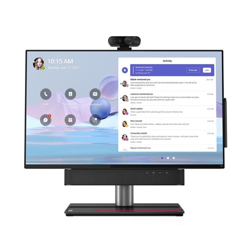 Lenovo ThinkSmart View Plus système de vidéo conférence Ethernet/LAN Système de vidéoconférence personnelle