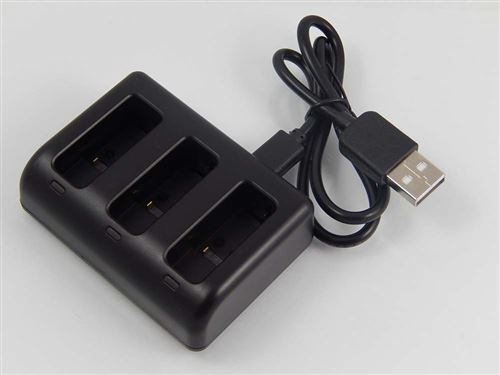 Vhbw - vhbw Chargeur de batterie double USB compatible avec GoPro