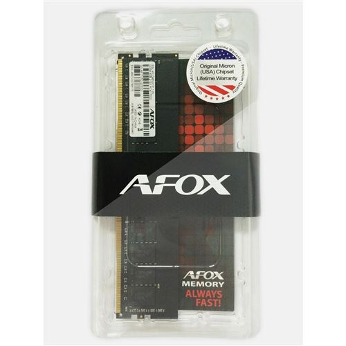 AFOX  Afld416es1p 1x16gb Ddr4 2400mhz Ram Memory Noir