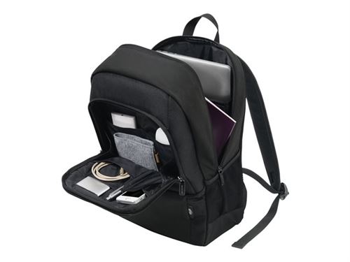 DICOTA Eco BASE - Sac à dos pour ordinateur portable - 13 - 14.1 - noir