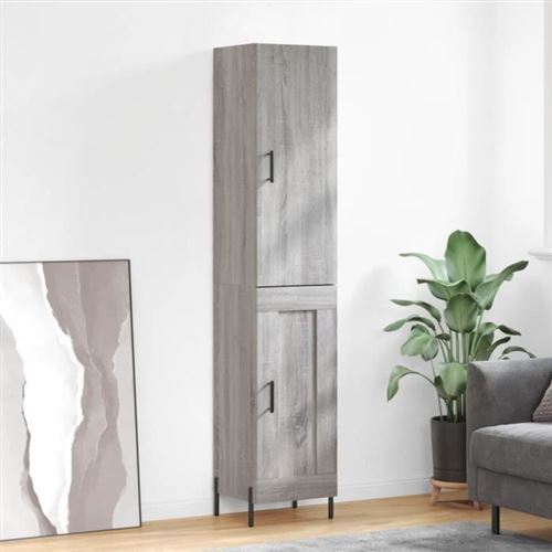Vidaxl Gris Buffet Haut Sonoma - Image 2