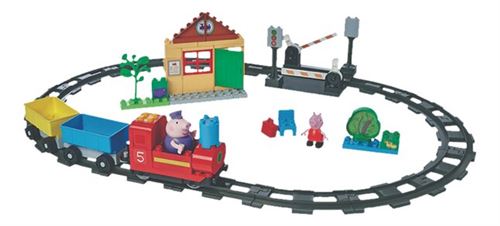 Big 800057166 - Bloxx Peppa Pig Train Set