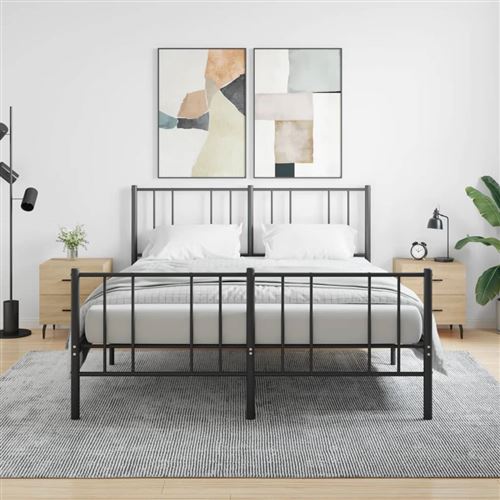 VIDAXL - Table de Chevet - Lot de 2 - Style Moderne - Chêne Sonoma - Image 2