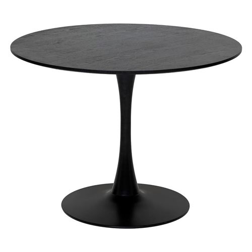 Atmosphera Noir Table À Manger Ronde - Image 2