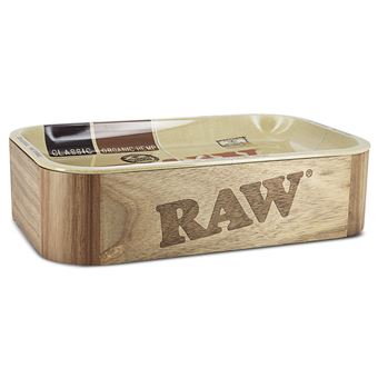 Raw - cache secret box xl raw boîte en bois et plateau pour rouler - 1