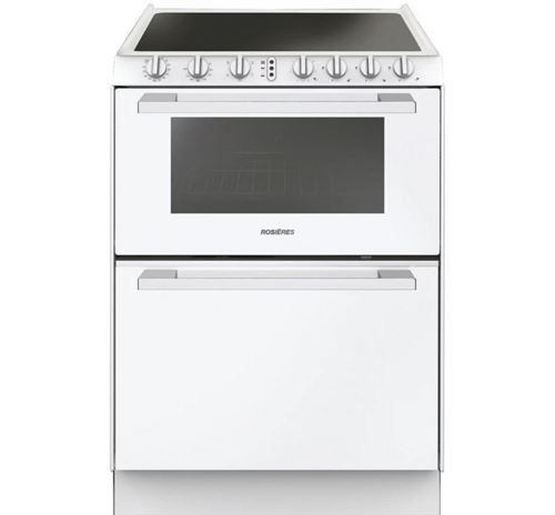 Rosieres - Lave Vaisselle Trio Combiné Vitrocéramique Four Lave Vaisselle Trv60Norb/1