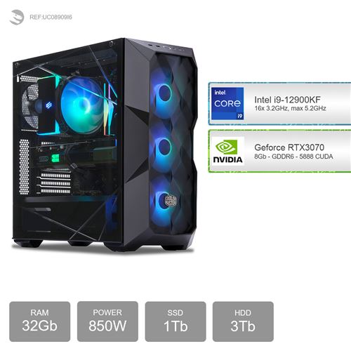100€ sur Megaport PC Gamer • Intel Core i7 13700KF 16x 5.4GHz • GeForce  RTX4060Ti • 32Go 3200MHz • 2To M.2 SSD • Windows 11 • 1102-FR - Unités  Centrales - Achat & prix