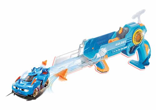 LA LEGENDE DE SPARK - Lanceur Evolution Turbo Reacteur + Vehicule Super Spark + 3 Accessoires - Lanceur Super Vitesse 36km/h - 5