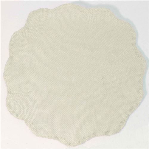 Set de table (0) 38 cm fibre papier fleur Naturel
