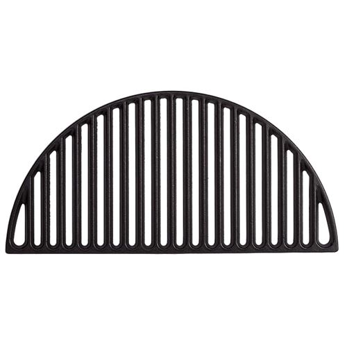 Kamado Joe Grille en fonte demi-lune Classic Joe, 45,7 x 22,8 x 1,2 cm