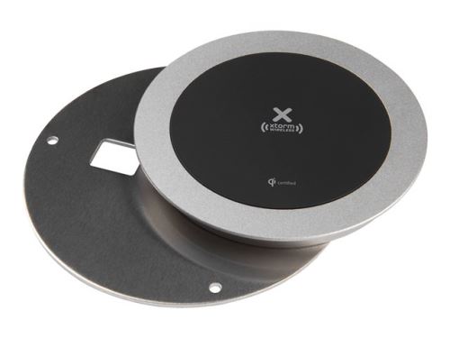 xtorm BU107 Charging Pad Flex - Draadloze laadmat - 10 Watt - 1.1 A - aluminium