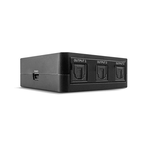 Splitter audioToslink SPDIF numérique, 2 ports