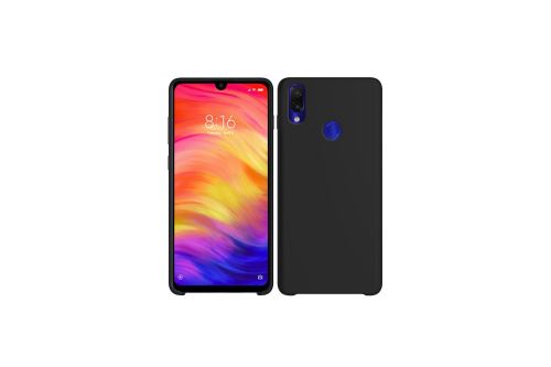 IBROZ Coque Silicone noire pour Xiaomi Redmi Note 7