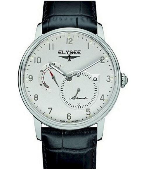 Elysee Montre pour Homme Analogiques Automatique avec Bracelet de Cuir 77015