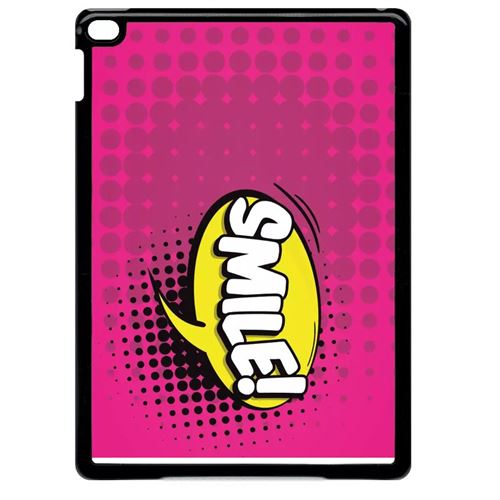 Coque Apple Ipad Air 2 Smile Fond Rose