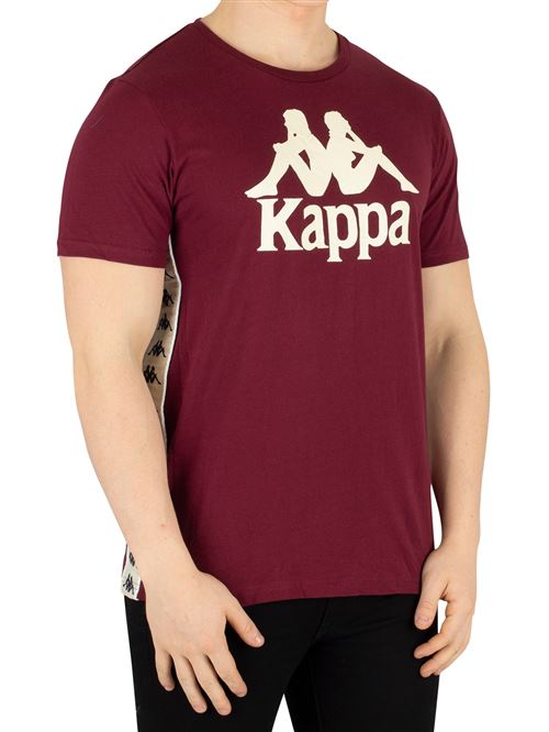 Kappa Homme Banda Bzaiki T-shirt, Rouge