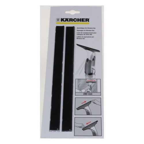 Levre D'Extraction 280Mm pour Nettoyeur Vapeur A Vitre Karcher