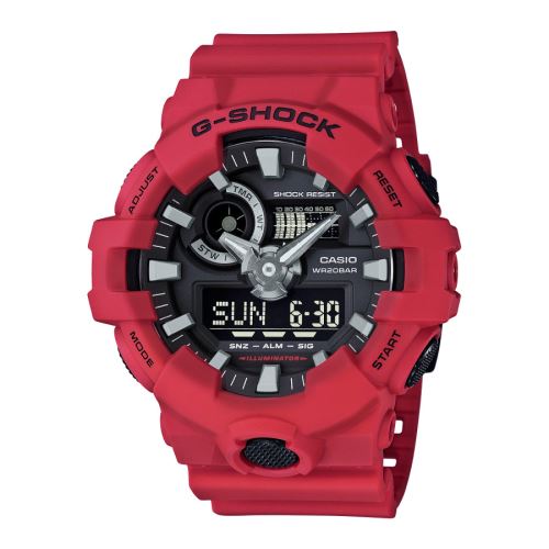 Casio GA-700-4AER - Chronographe - Chronographe