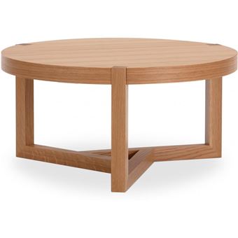 Table Basse Ronde De Style Scandinave Achat Prix Fnac