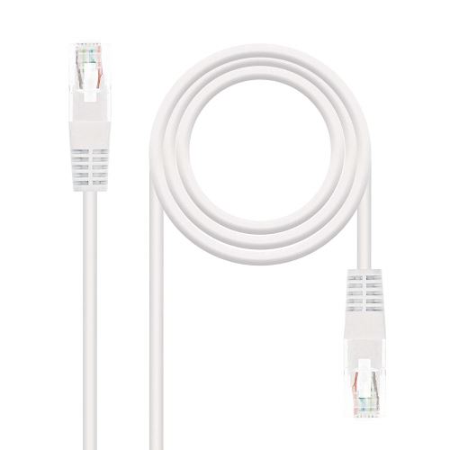 Nano Cable 10.20.0107-W - Câble Ethernet RJ45 Cat.5e UTP AWG24, Blanc, 7mts