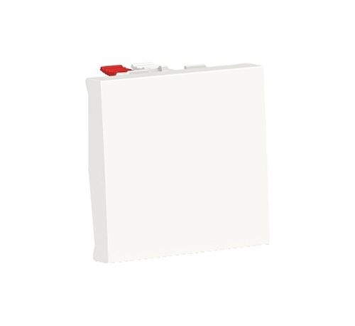 Schneider Electric Blanc Bouton-Poussoir No Unica - 2 Modules - 10A