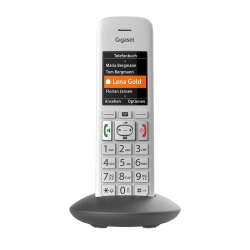 Gigaset Extra combiné supplémentaire E370HX Argent/Gris