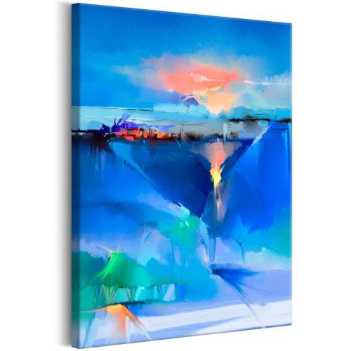 Tableau - Winter Landscape (1 Part) Vertical .Taille : 80x120