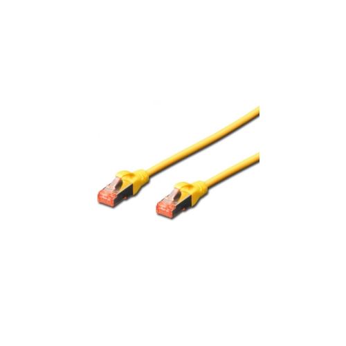 Câble RJ45 S/FTP catégorie6 5M jaune