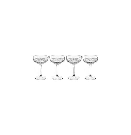 Lot de 4 Coupes de Champagne Timeless 25cl Transparent
