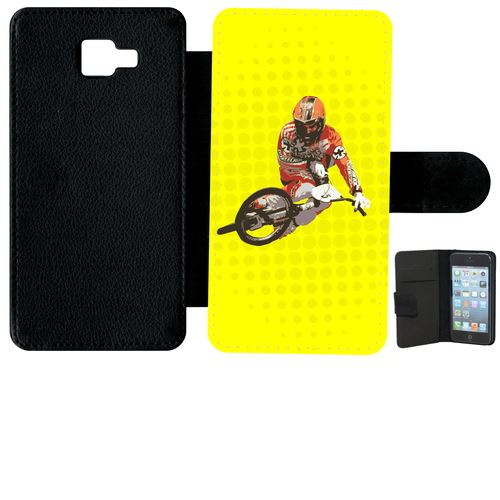Etui À Rabat Samsung Galaxy A7 (2016) Moto Cross