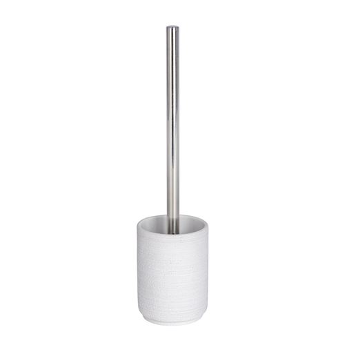Brosse WC design naturel en relief Goa - Blanc