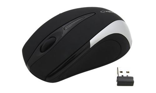 Esperanza Argent Em101s - Souris - Optique - 3 Boutons - Sans Fil - 2.4 Ghz - Récepteur Sans Fil Usb