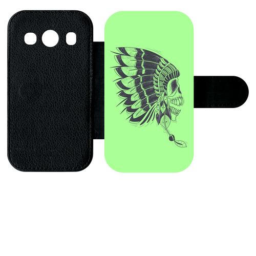 Etui À Rabat Samsung Galaxy Ace 4 G357 Indien Vert