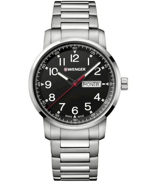Wenger Montre Homme 01.1541.107 Noir