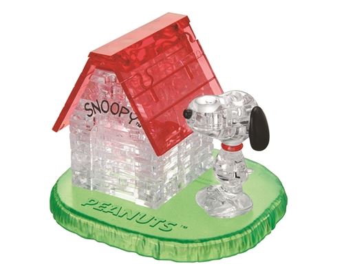 Puzzle 50 Pièces : Puzzle 3D en Plexiglas - La Maison de Snoopy, HCM Kinzel
