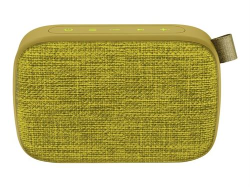 Energy Fabric Box 1+ Pocket - Haut-parleur - pour utilisation mobile - sans fil - Bluetooth - 3 Watt - kiwi