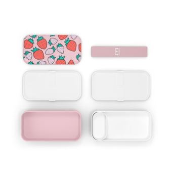 Bento du quotidien Monbento Original Graphic Strawberry