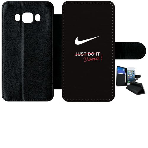 Etui À Rabat Samsung Galaxy J5 (2016) Just Do It Demain