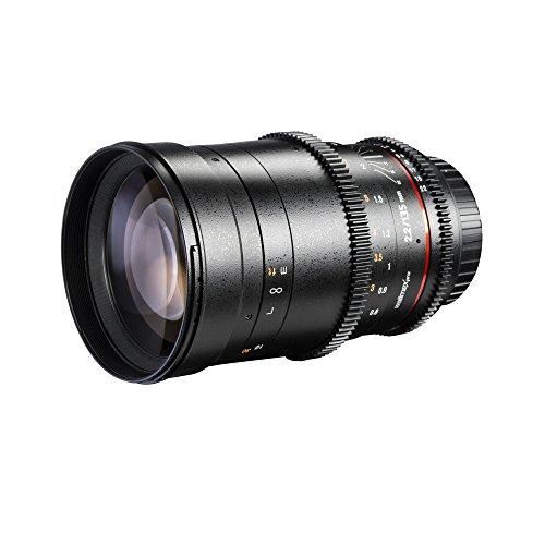 Objectif Walimex Pro 135mm F / 2.2 pour Nikon F VDSLR (diamètre de filtre 77 mm)