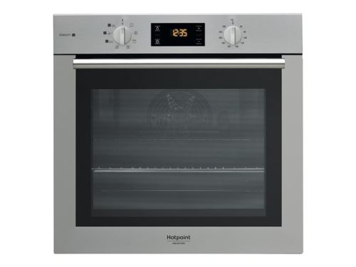 Hotpoint Ariston FA4S 544 IX HA - Four - intégrable - largeur : 59.5 cm - profondeur : 55.1 cm - hauteur : 59.5 cm - classe A - acier inoxydable