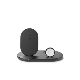 Station de recharge à induction Wifi 3 en 1 Belkin Noir