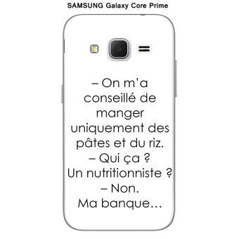 Onozo - Coque Samsung Galaxy Core Prime SM G360 design Citation 