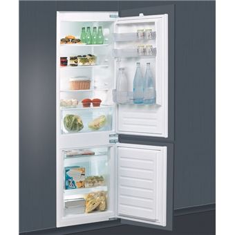 Refrigerateur - Frigo congélateur bas INDESIT NCAA 55 NX - 217L (150+67) -  Froid statique - L 55cm x H 157cm - Inox : : Gros électroménager