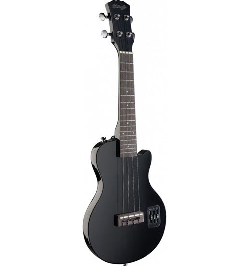 UKULELE ELECTRIQUE STAGG NOIR