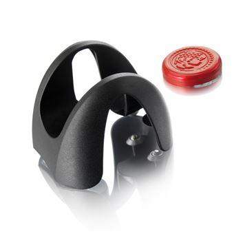 Découpe capsule - Vacuvin - Noir - Plastique - 1