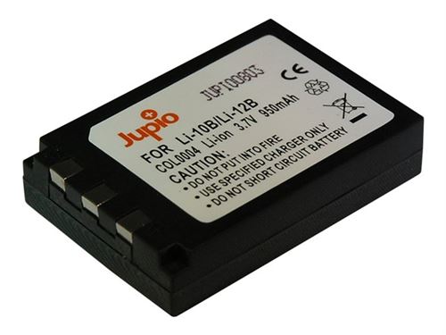 Jupio - col0004 - batterie pour appareil photo - compatible olympus li-10b li-12b